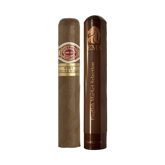 Romeo y Julieta Wide Churchill Cigar with EMS Tube – Single