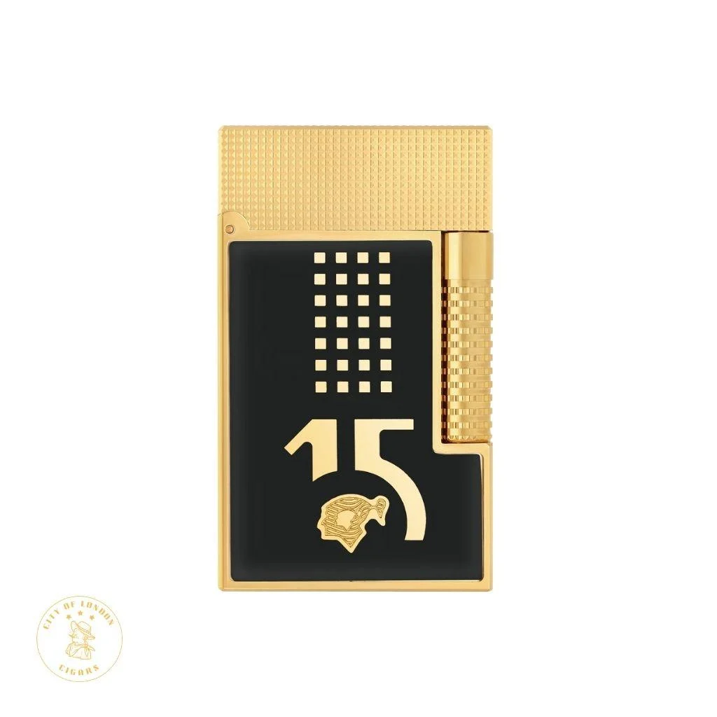 S.T. Dupont Cohiba Behike LeGrand Lacquered Lighter - Gold/Black
