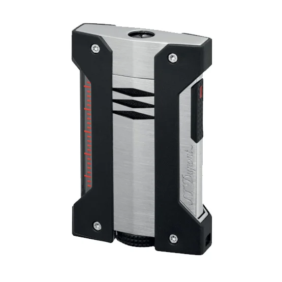 S.T. Dupont Defi Extreme Single Jet Flame Cigar Lighter – Brushed Grey