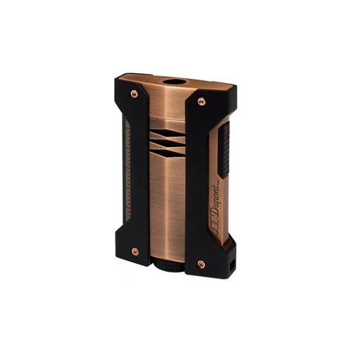 S.T. Dupont Defi Extreme Single Jet Flame Cigar Lighter – Vintage Black/Copper