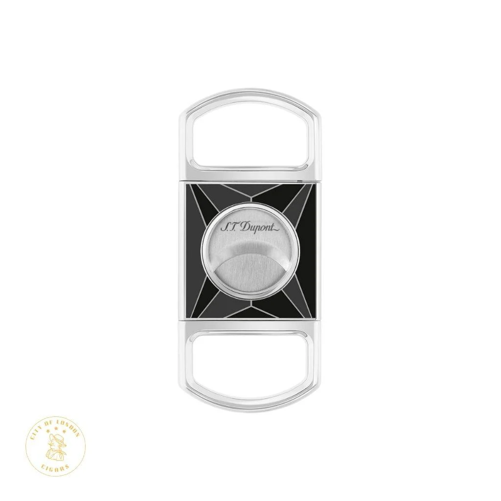 S.T. Dupont Fire X Cigar Cutter Black/Chrome