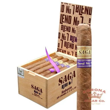 Saga Blend No. 7 Robusto (5 1/2 x 50)