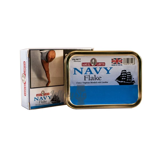 Samuel Gawith Navy Flake Pipe Tobacco 50g ? Single Tin