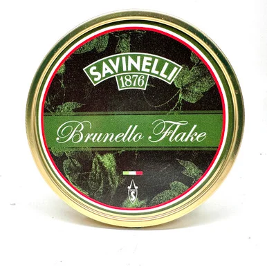 Savinelli Brunello Flake 100g Tin