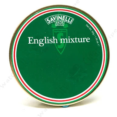 Savinelli English Mixture 50g Tin