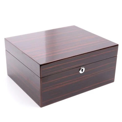 Savinelli London Wenge Humidor With Key – 40 Cigar Capacity