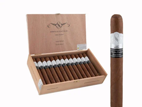 Sencillo Platinum Double Robusto (5.7x52 / Box 25)