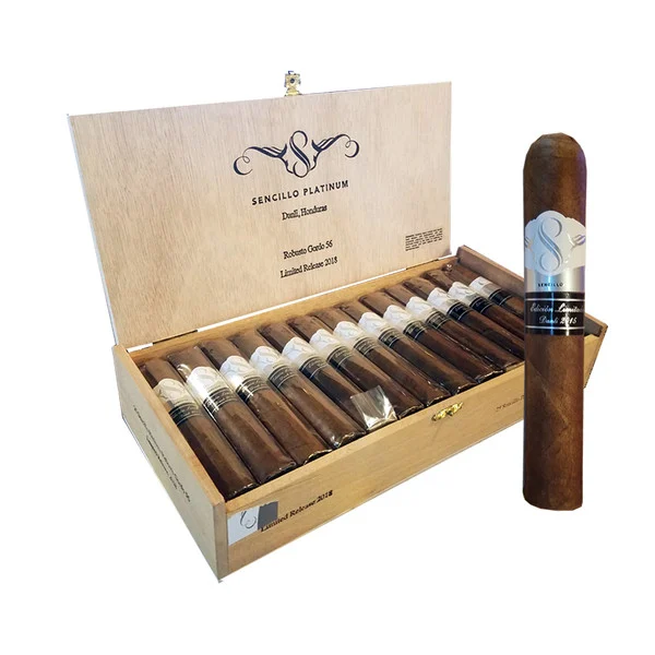 Sencillo Platinum Robusto (4.5x50 / Box 25)