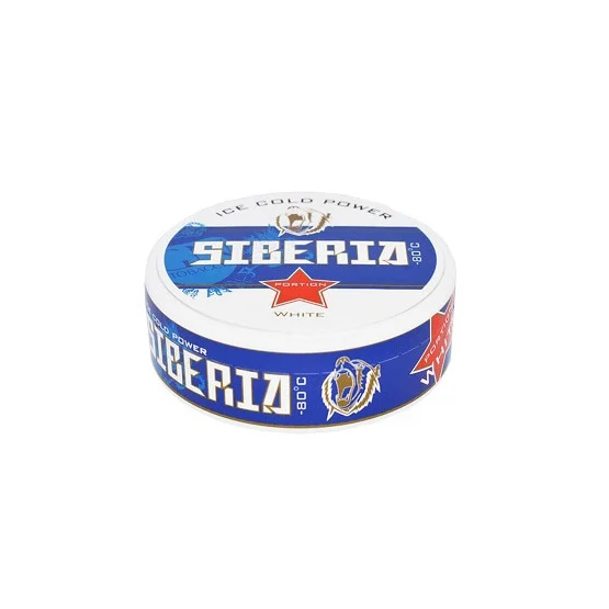 Siberia -80 Degrees Blue White Portion – Single Tin