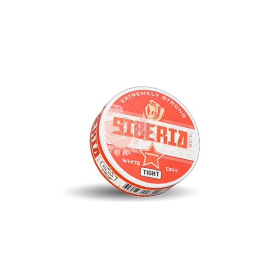 Siberia -80 Degrees White Dry Tight Portion CB – 10 x Single Tins