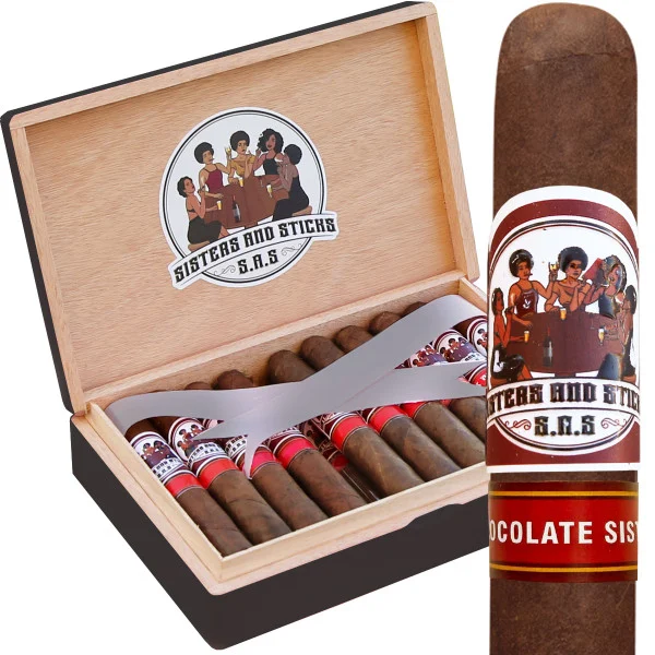 Sisters & Sticks Chocolate Sista Robusto (5x50 / Box 20)