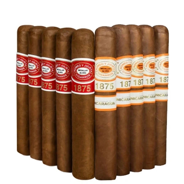 Slam Pack: Romeo y Julieta 1875 Bully vs Romeo y Julieta 1875 Nicaragua Bully (10 Pack)