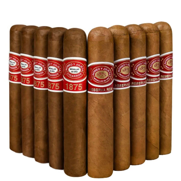 Slam Pack: Romeo y Julieta 1875 Bully vs Romeo y Julieta Reserva Real Robusto (Assorted Sizes / 10 Pack)