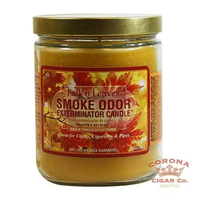 Smoke Odor Candle - Fall 'n Leaves (13oz Jar)