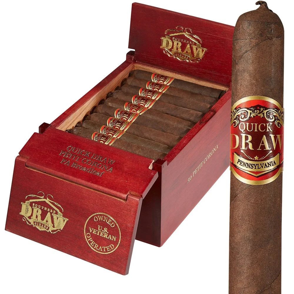 Southern Draw Quickdraw Pa Broadleaf Maduro Petit Corona