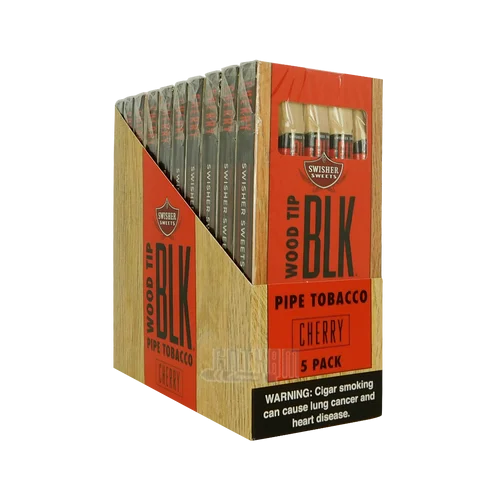 Swisher Sweets BLK Wood Tips Cherry 5PK