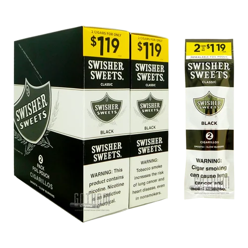 Swisher Sweets Cigarillos Black