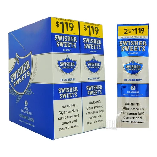 Swisher Sweets Cigarillos Blueberry