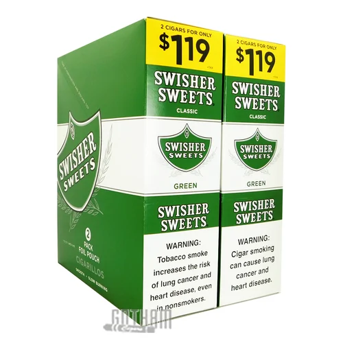 Swisher Sweets Cigarillos Green Sweets