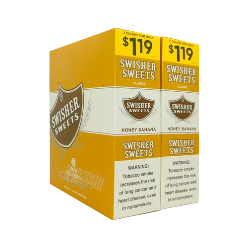 Swisher Sweets Cigarillos Honey Banana