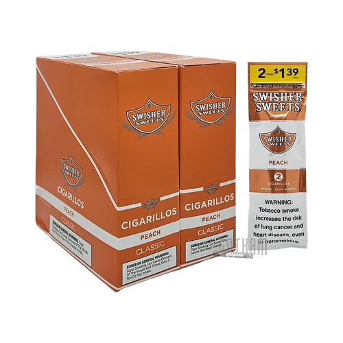 Swisher Sweets Cigarillos Peach