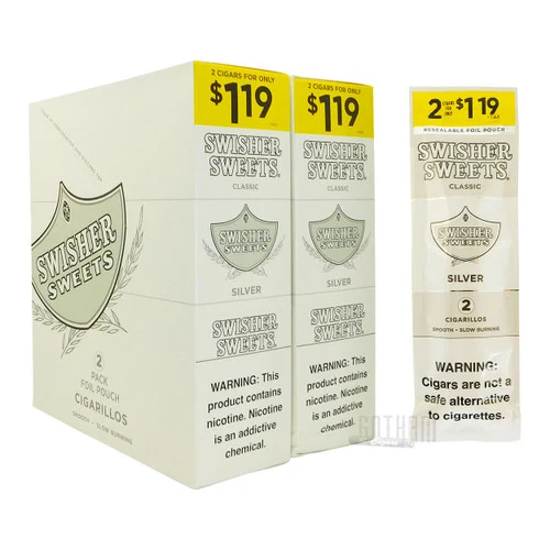 Swisher Sweets Cigarillos Silver
