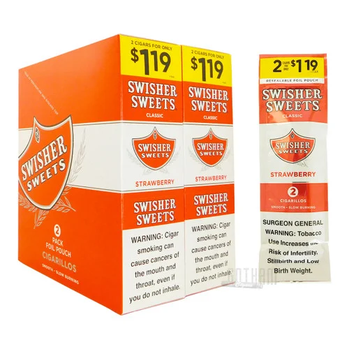 Swisher Sweets Cigarillos Strawberry
