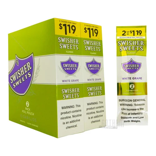 Swisher Sweets Cigarillos White Grape
