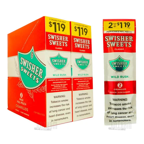 Swisher Sweets Cigarillos Wild Rush