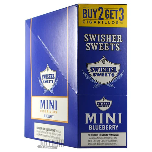 Swisher Sweets Mini Cigarillos Blueberry