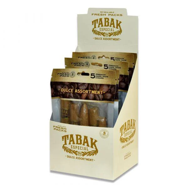 Tabak Especial Dulce Assortment Fresh Pack (5 Pack)