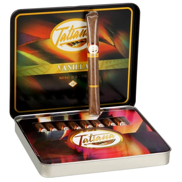Tatiana Flavors Tin Vanilla (3.5x25 / 1 Tin of 10)
