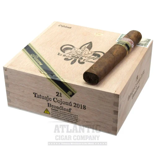 Tatuaje Brown Label Cojonu 2018 Broadleaf (5-5/8x54)