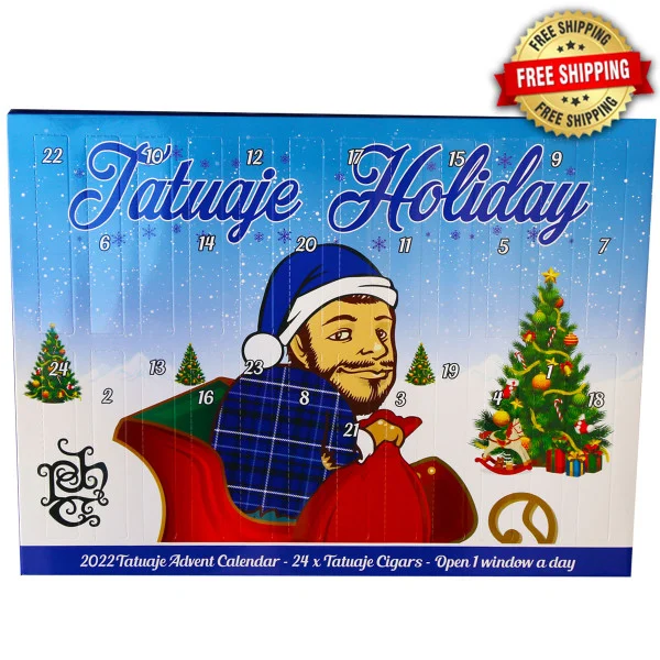 Tatuaje XMAS Limited Edition Advent Calendar 2022 (Assorted Sizes / Box 24) + FREE SHIPPING ON YOUR ENTIRE ORDER!