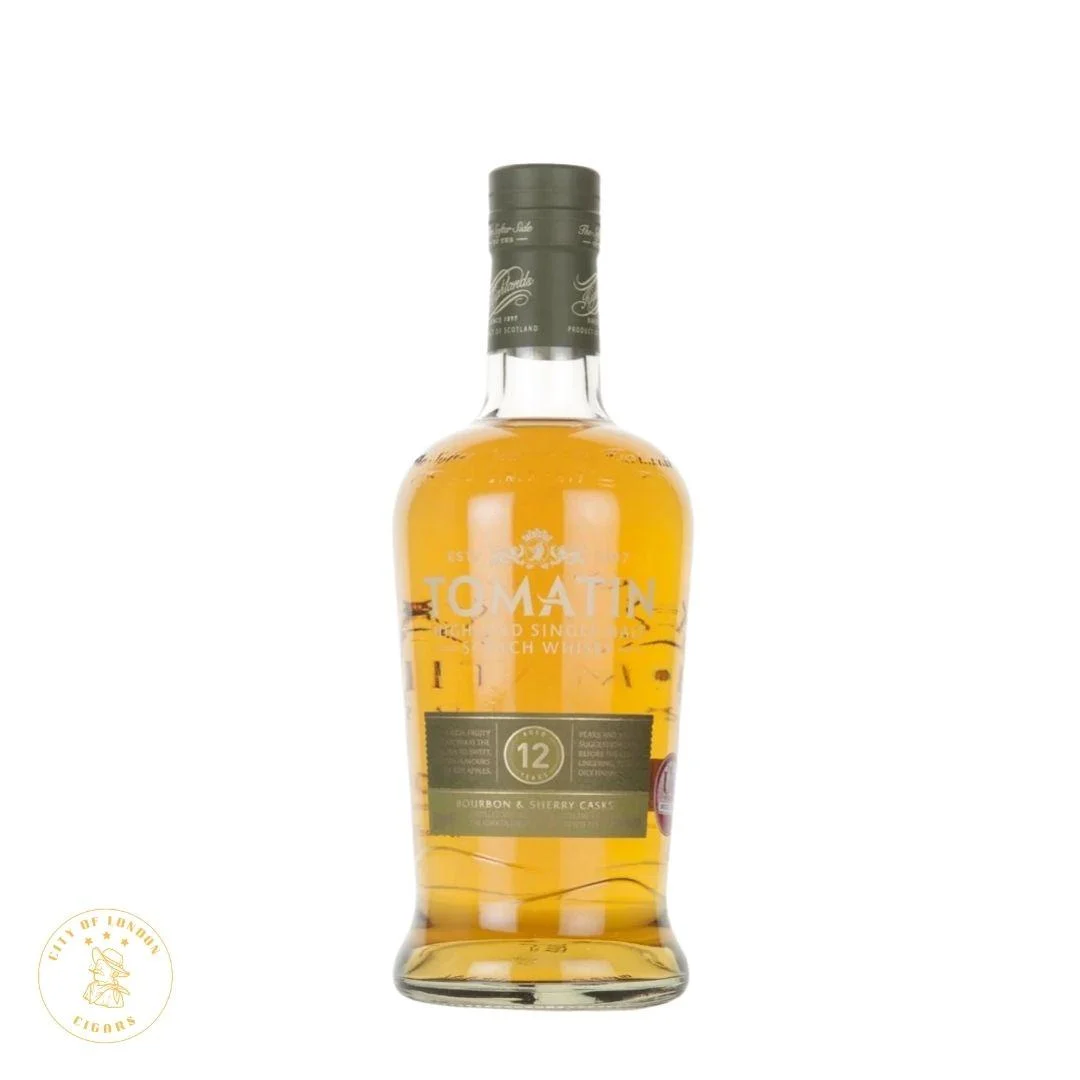 Tomatin 12 Year Old Bourbon & Sherry Casks Single Malt Whisky