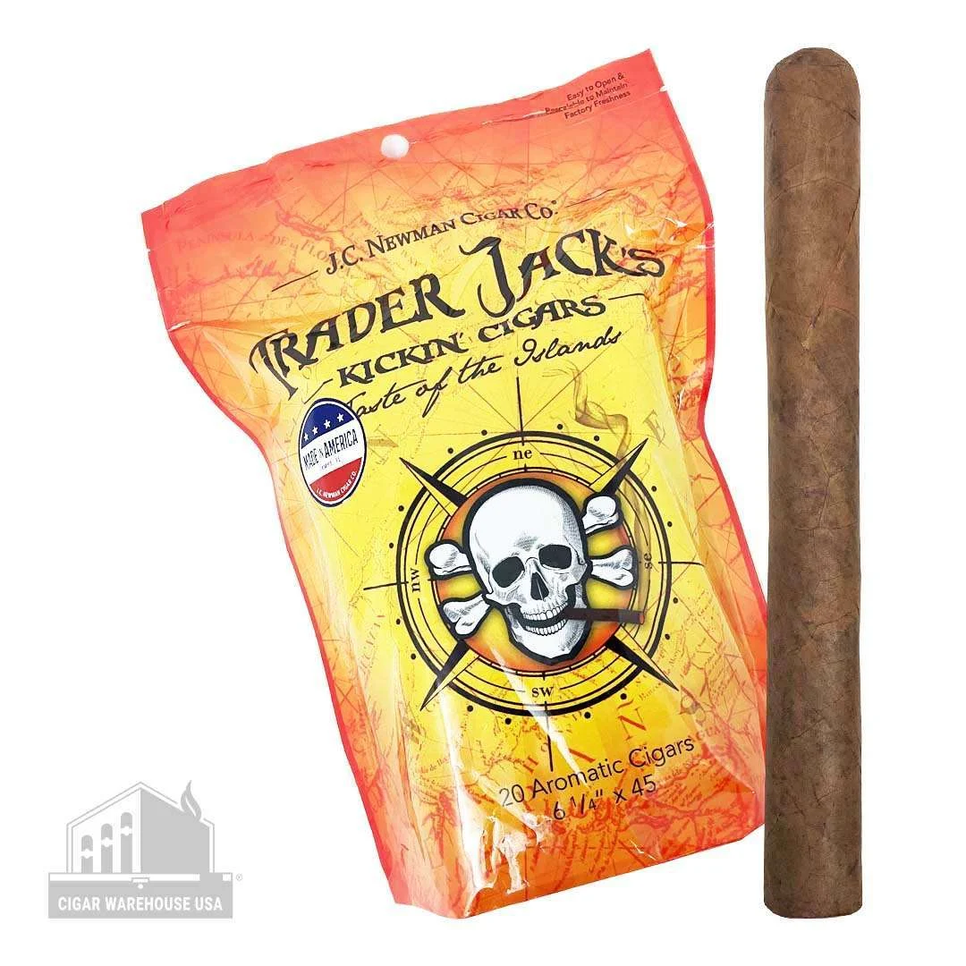 Trader Jack’s Kickin’ Cigars Aromatic Natural – Pack
