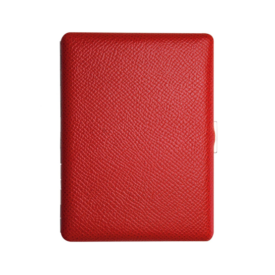 Tsubota Pearl Cosmos Noblesse Cigarette Case – Red