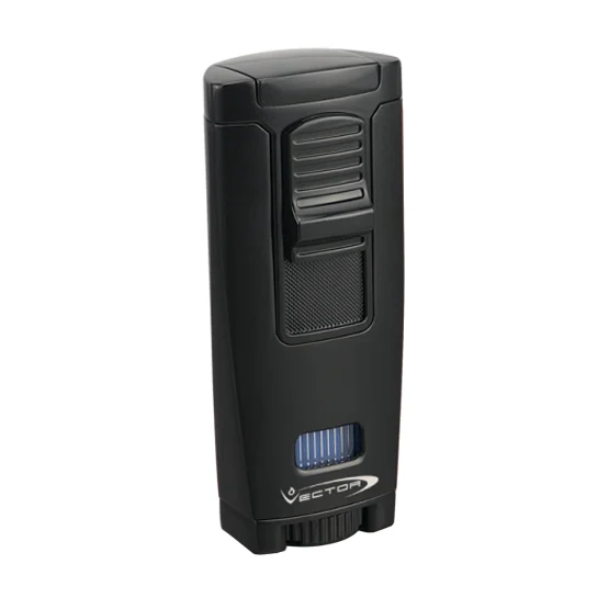 Vector Apex Triple Jet Cigar Lighter – Black Matte