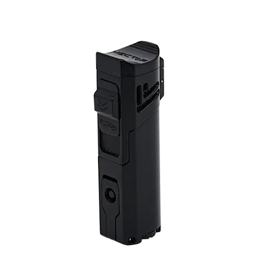 Vector Caliper Single Jet Flame Cigar Lighter – Black Matte