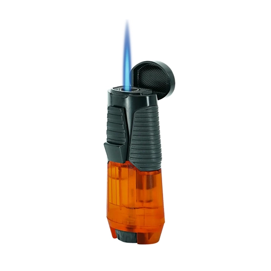 Vector Huracan Single Jet Flame Cigar Lighter – Orange