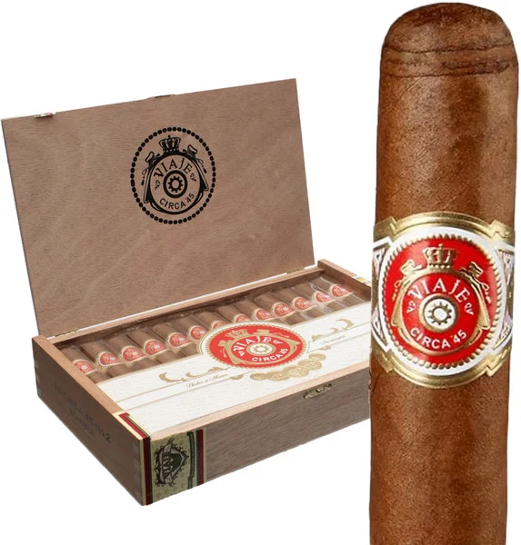 Viaje 2025 Circa '45 No. 1 Nicaragua (5x52 / Box 25) + 10% OFF RETAIL! + FREE SHIPPING ON YOUR ENTIRE ORDER!
