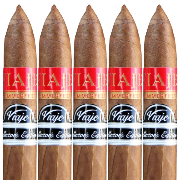 Viaje Summerfest Dark Habano CE Torpedo (6.2x54 / 5 Pack)
