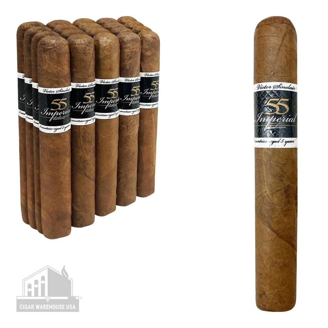 Victor Sinclair Serie ’55’ Imperial Habano Double Toro – Bundle