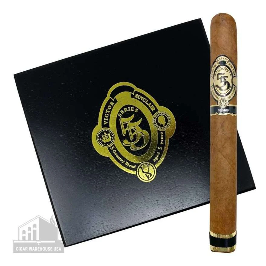 Victor Sinclair Series 55 Black Label Habano Churchill – Box