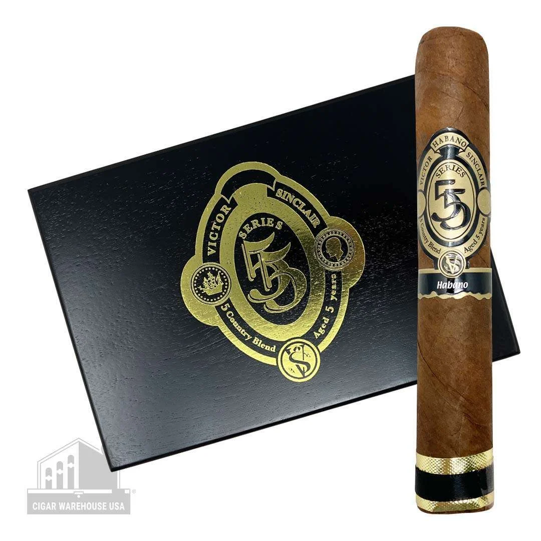 Victor Sinclair Series 55 Black Label Habano Robusto – Box
