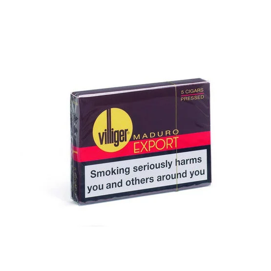 Villiger Export Pressed Maduro (5 Cigars) – Single Pack