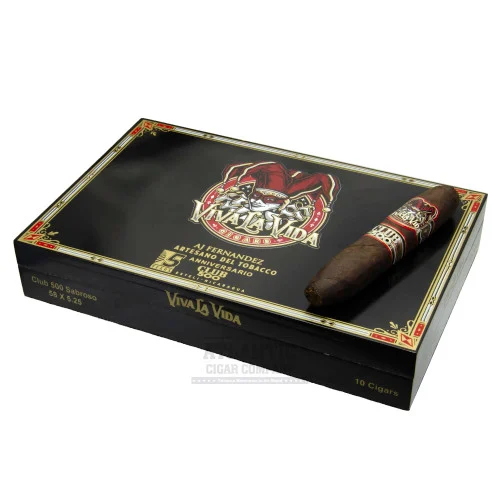 Viva La Vida by AJ Fernandez 5th Anniversario 500 Club Sabroso (BP 5.25x58)