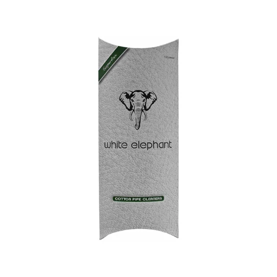 White Elephant Pipe Cleaners 100’s Cotton – Single Pack
