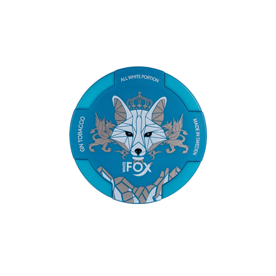 White Fox Slim Five Paws Slim White Portion Nicotine Pouches – Single Tin