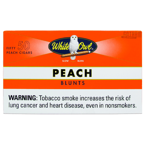 White Owl Blunt Peach Box